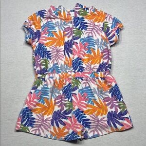 Tucker + Tate Colorful Leaf Print Romper